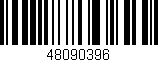 Código de barras (EAN, GTIN, SKU, ISBN): '48090396'