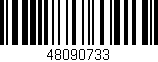 Código de barras (EAN, GTIN, SKU, ISBN): '48090733'