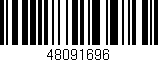 Código de barras (EAN, GTIN, SKU, ISBN): '48091696'