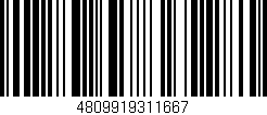 Código de barras (EAN, GTIN, SKU, ISBN): '4809919311667'