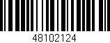 Código de barras (EAN, GTIN, SKU, ISBN): '48102124'
