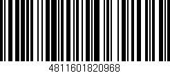 Código de barras (EAN, GTIN, SKU, ISBN): '4811601820968'
