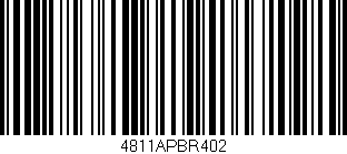 Código de barras (EAN, GTIN, SKU, ISBN): '4811APBR402'