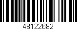 Código de barras (EAN, GTIN, SKU, ISBN): '48122682'