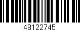 Código de barras (EAN, GTIN, SKU, ISBN): '48122745'