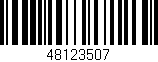 Código de barras (EAN, GTIN, SKU, ISBN): '48123507'