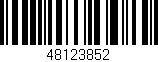 Código de barras (EAN, GTIN, SKU, ISBN): '48123852'