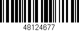 Código de barras (EAN, GTIN, SKU, ISBN): '48124677'