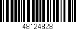 Código de barras (EAN, GTIN, SKU, ISBN): '48124828'