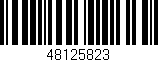 Código de barras (EAN, GTIN, SKU, ISBN): '48125823'