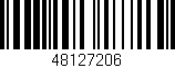 Código de barras (EAN, GTIN, SKU, ISBN): '48127206'