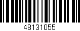 Código de barras (EAN, GTIN, SKU, ISBN): '48131055'