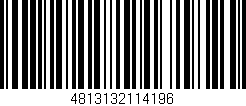 Código de barras (EAN, GTIN, SKU, ISBN): '4813132114196'