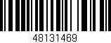 Código de barras (EAN, GTIN, SKU, ISBN): '48131469'