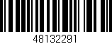 Código de barras (EAN, GTIN, SKU, ISBN): '48132291'