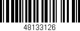 Código de barras (EAN, GTIN, SKU, ISBN): '48133126'