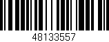 Código de barras (EAN, GTIN, SKU, ISBN): '48133557'