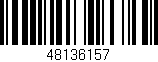 Código de barras (EAN, GTIN, SKU, ISBN): '48136157'