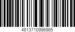 Código de barras (EAN, GTIN, SKU, ISBN): '4813710996985'