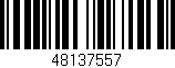 Código de barras (EAN, GTIN, SKU, ISBN): '48137557'