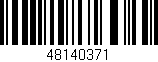 Código de barras (EAN, GTIN, SKU, ISBN): '48140371'