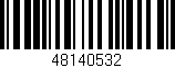Código de barras (EAN, GTIN, SKU, ISBN): '48140532'