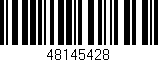 Código de barras (EAN, GTIN, SKU, ISBN): '48145428'