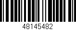 Código de barras (EAN, GTIN, SKU, ISBN): '48145482'