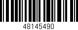 Código de barras (EAN, GTIN, SKU, ISBN): '48145490'