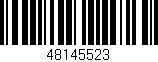 Código de barras (EAN, GTIN, SKU, ISBN): '48145523'