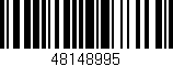 Código de barras (EAN, GTIN, SKU, ISBN): '48148995'