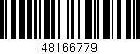 Código de barras (EAN, GTIN, SKU, ISBN): '48166779'