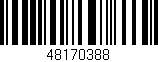 Código de barras (EAN, GTIN, SKU, ISBN): '48170388'