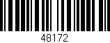 Código de barras (EAN, GTIN, SKU, ISBN): '48172'