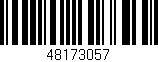 Código de barras (EAN, GTIN, SKU, ISBN): '48173057'