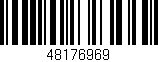 Código de barras (EAN, GTIN, SKU, ISBN): '48176969'