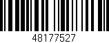 Código de barras (EAN, GTIN, SKU, ISBN): '48177527'