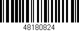 Código de barras (EAN, GTIN, SKU, ISBN): '48180824'