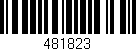 Código de barras (EAN, GTIN, SKU, ISBN): '481823'