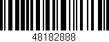 Código de barras (EAN, GTIN, SKU, ISBN): '48182888'