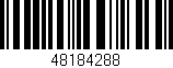 Código de barras (EAN, GTIN, SKU, ISBN): '48184288'