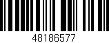 Código de barras (EAN, GTIN, SKU, ISBN): '48186577'