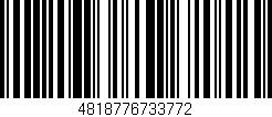Código de barras (EAN, GTIN, SKU, ISBN): '4818776733772'