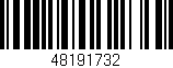 Código de barras (EAN, GTIN, SKU, ISBN): '48191732'