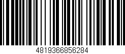 Código de barras (EAN, GTIN, SKU, ISBN): '4819366856284'