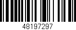 Código de barras (EAN, GTIN, SKU, ISBN): '48197297'