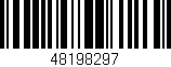 Código de barras (EAN, GTIN, SKU, ISBN): '48198297'