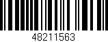 Código de barras (EAN, GTIN, SKU, ISBN): '48211563'