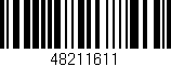 Código de barras (EAN, GTIN, SKU, ISBN): '48211611'