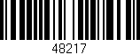 Código de barras (EAN, GTIN, SKU, ISBN): '48217'